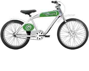 vanGraght cycle - youth bikes - green racer