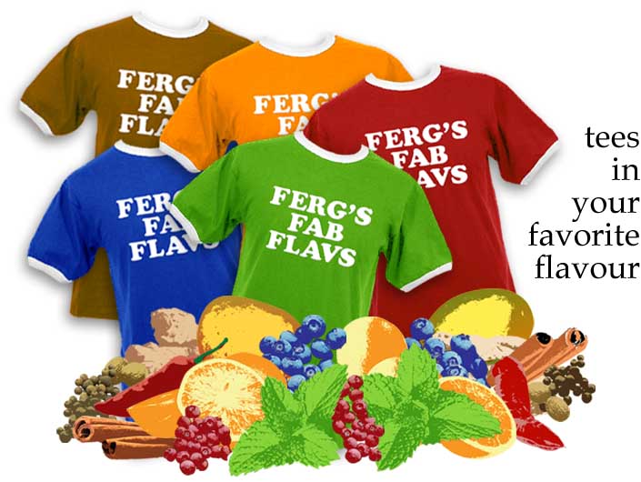 tees in all five flavours