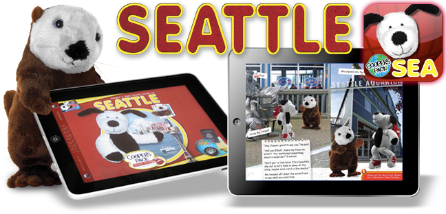 Cooper's Pack Interactive Children’s Travel Guide to Seattle