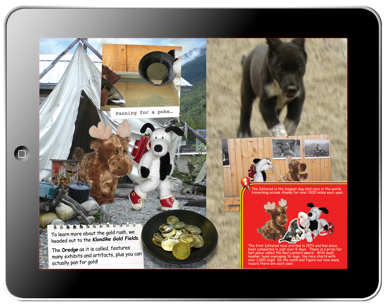 Cooper's Pack Interactive Children's Travel Guides - Alaska